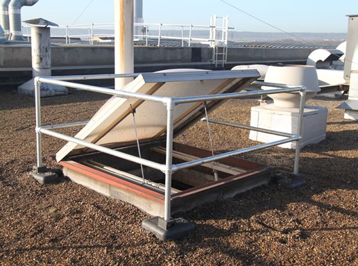 Kee Dome® Skylight Railing Fall Protection
