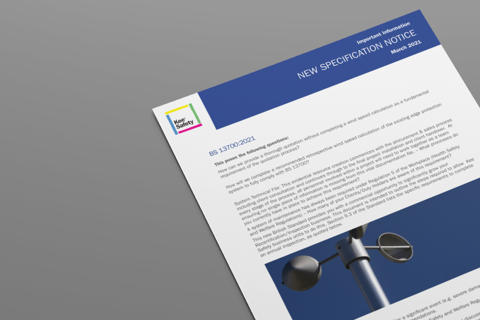 Kee Line® Horizontal Lifeline System for Fall Protection - Kee Safety