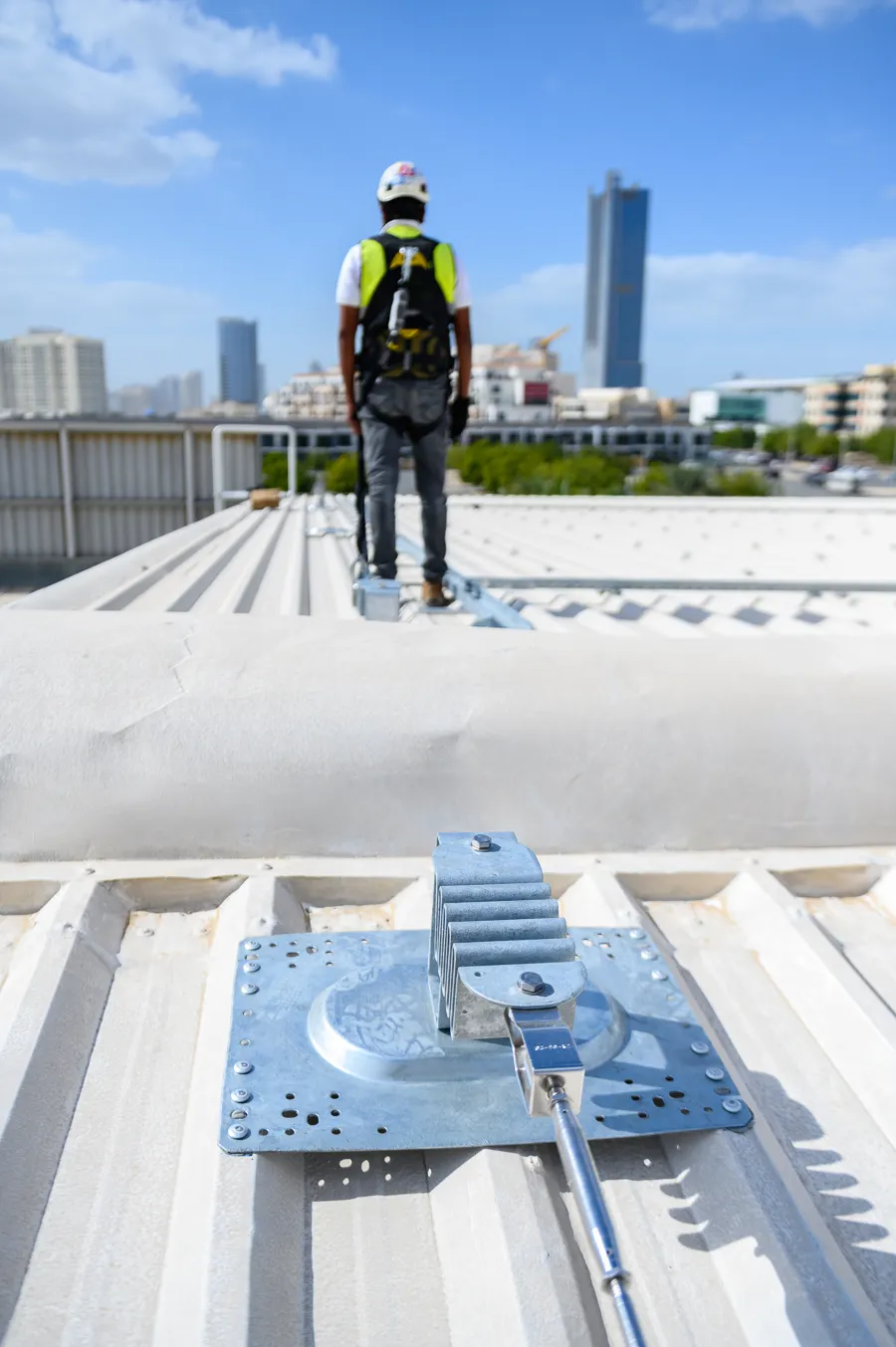 Keeline Fall Protection System Kee Line® Horizontal Lifeline System for Fall Protection - Kee Safety
