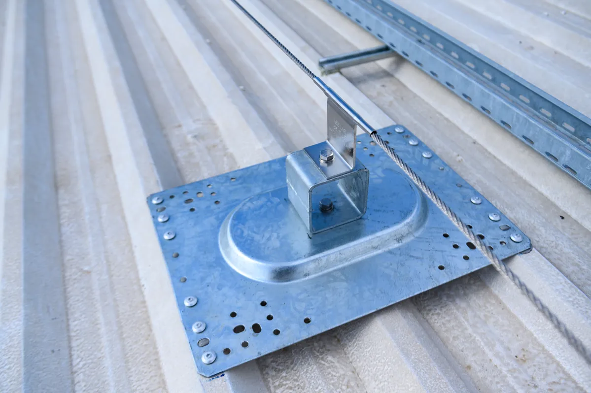 Keeline Fall Protection System Kee Line® Horizontal Lifeline System for Fall Protection - Kee Safety